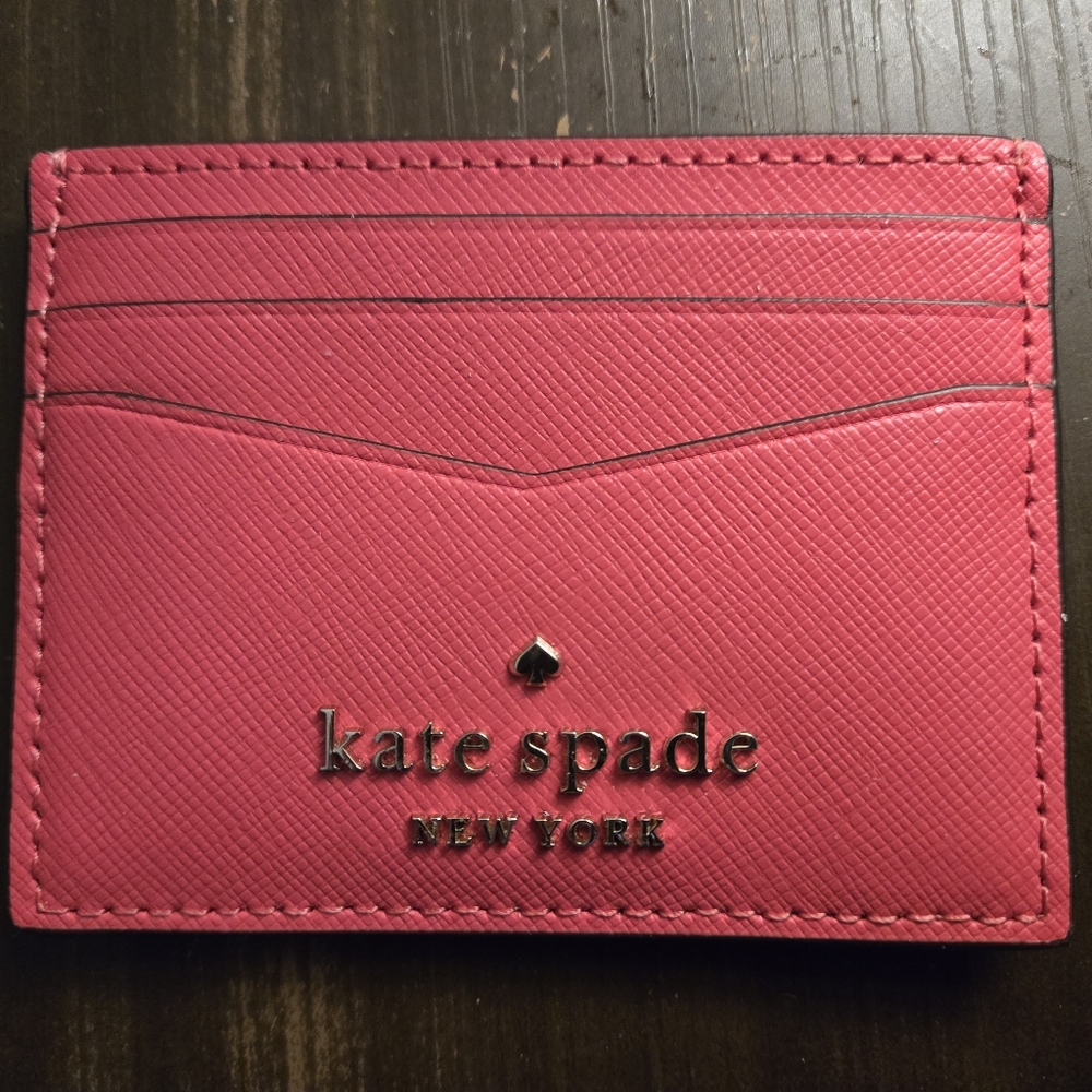 Kate Spade pink cardholder